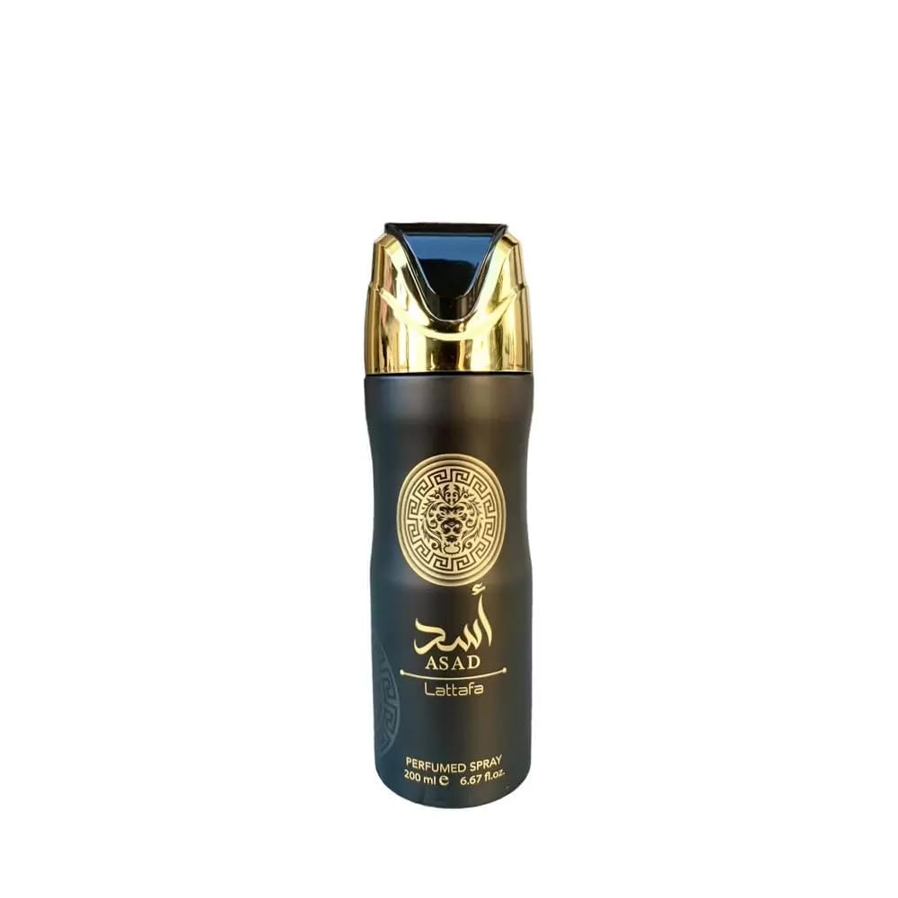 Lattafa Asad Black Perfume Body Spray 200ML