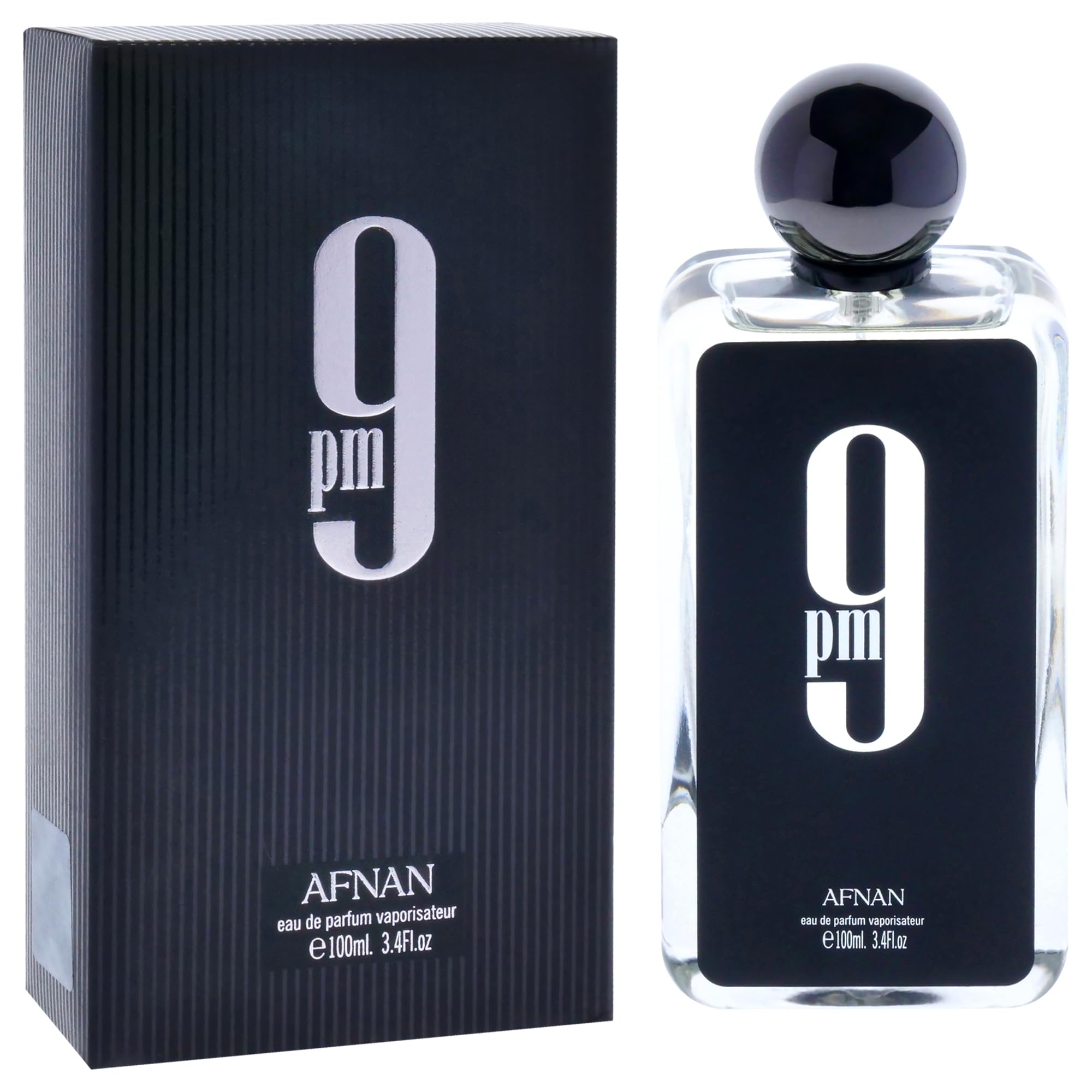 Afnan 9 PM Eau de Parfum Unisex Natural Spray – Oud N Aroma
