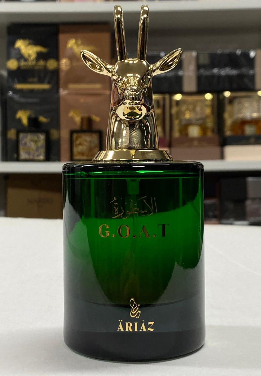 Ariaz GOAT EDP 100ml – Pineapple Birch Smoke & Ambergris Bold Fruity Chypre for Men