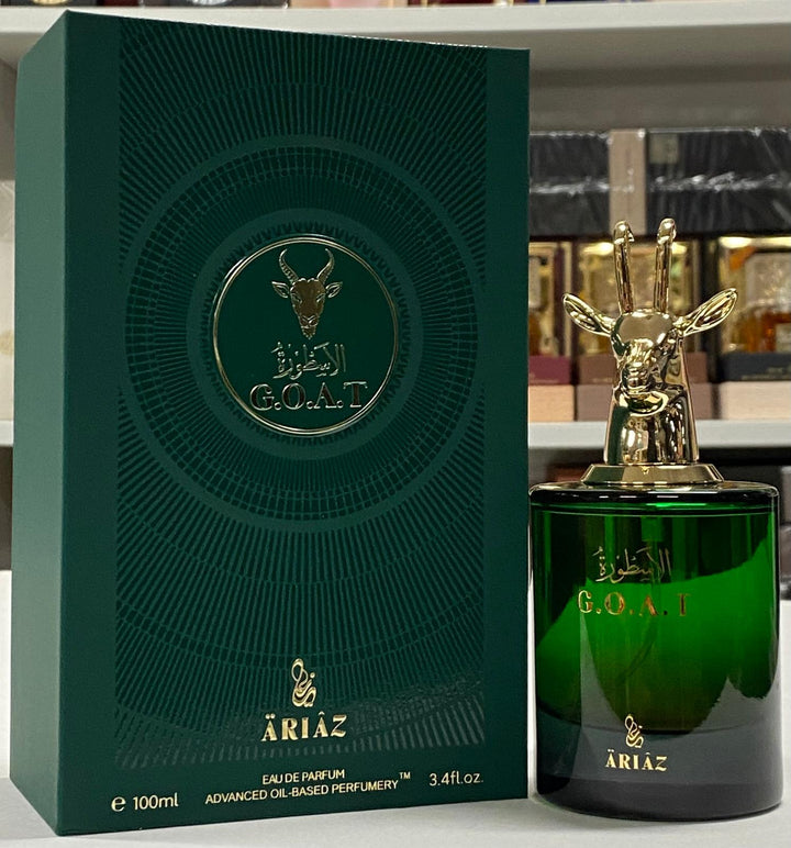 Ariaz GOAT EDP 100ml – Pineapple Birch Smoke & Ambergris Bold Fruity Chypre for Men