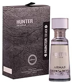 Armaf Hunter Intense-Concentrated Luxury French Perfume Oil-0.68 Fl Oz For Men