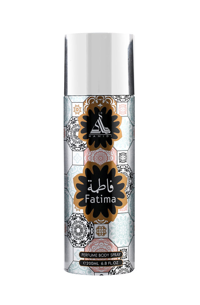 HAMIDI FATIMA PERFUME BODY SPRAY 200ML ALCOHOL FREE