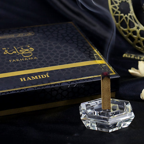 Luxury Bakhoor Fakhama 10 Sticks – Crystal Base – Oud N Aroma