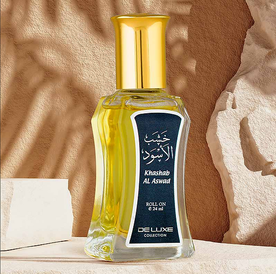 KHASHAB AL ASWAD ROLL-ON 24ML – Rich Fragrance by Oud N Aroma