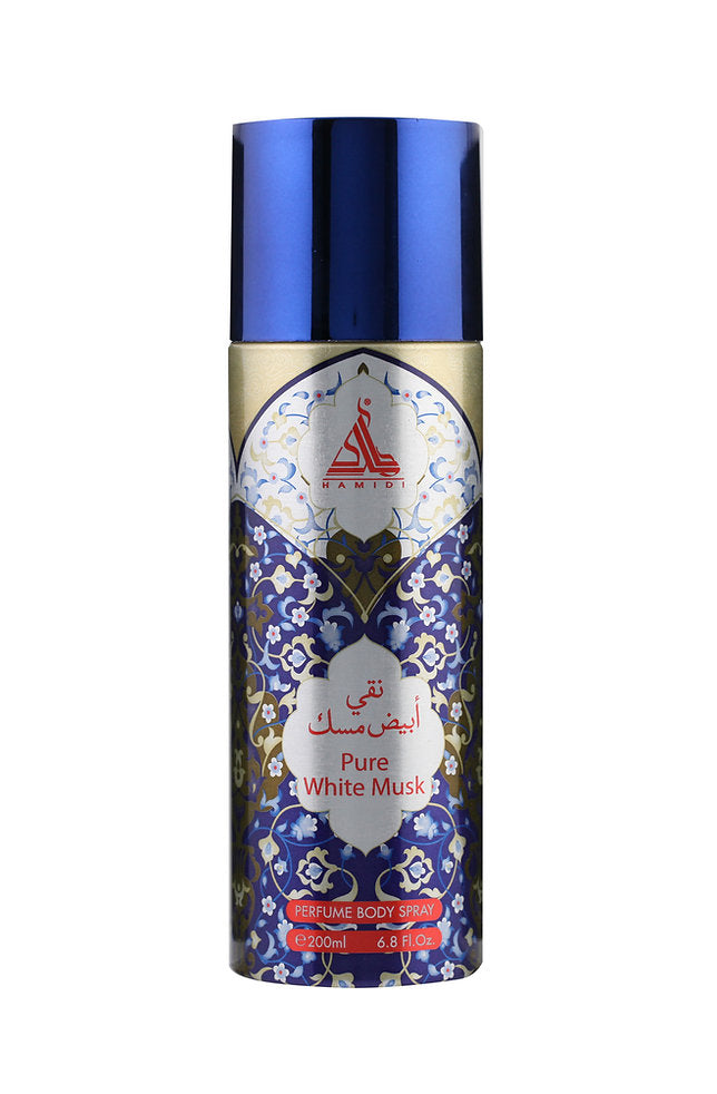 PURE WHITE MUSK PERFUME BODY SPRAY 200ML