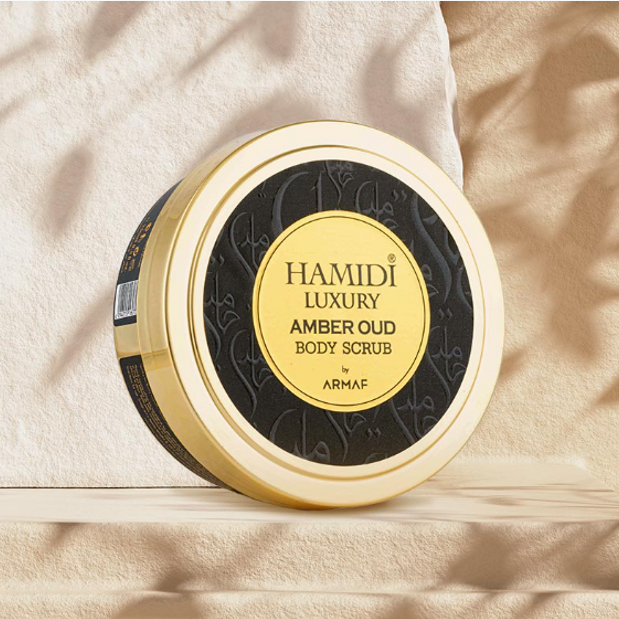 LUXURY AMBER OUD BODY SCRUB - 250ML