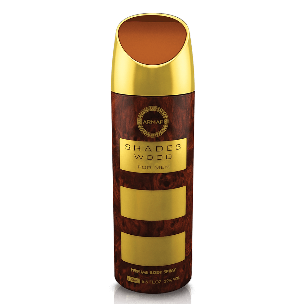 SHADES WOOD BY ARMAF ALCOHOL FREE PERFUME BODY SPRAY 200ML
