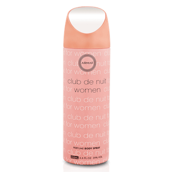 CLUB DE NUIT BY ARMAF ALCOHOL FREE PERFUME BODY SPRAY 200ML