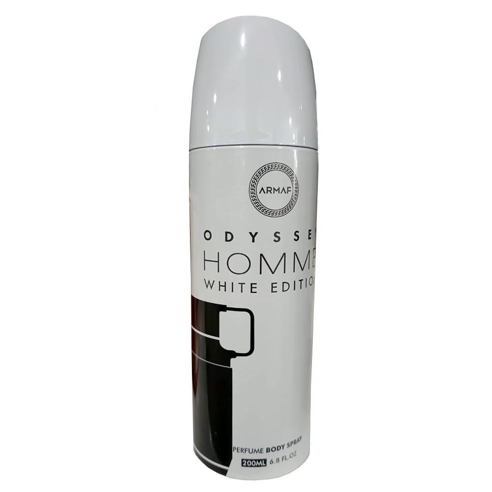 Armaf Odyssey Homme White Edition Perfume Body Spray For Men 200ML