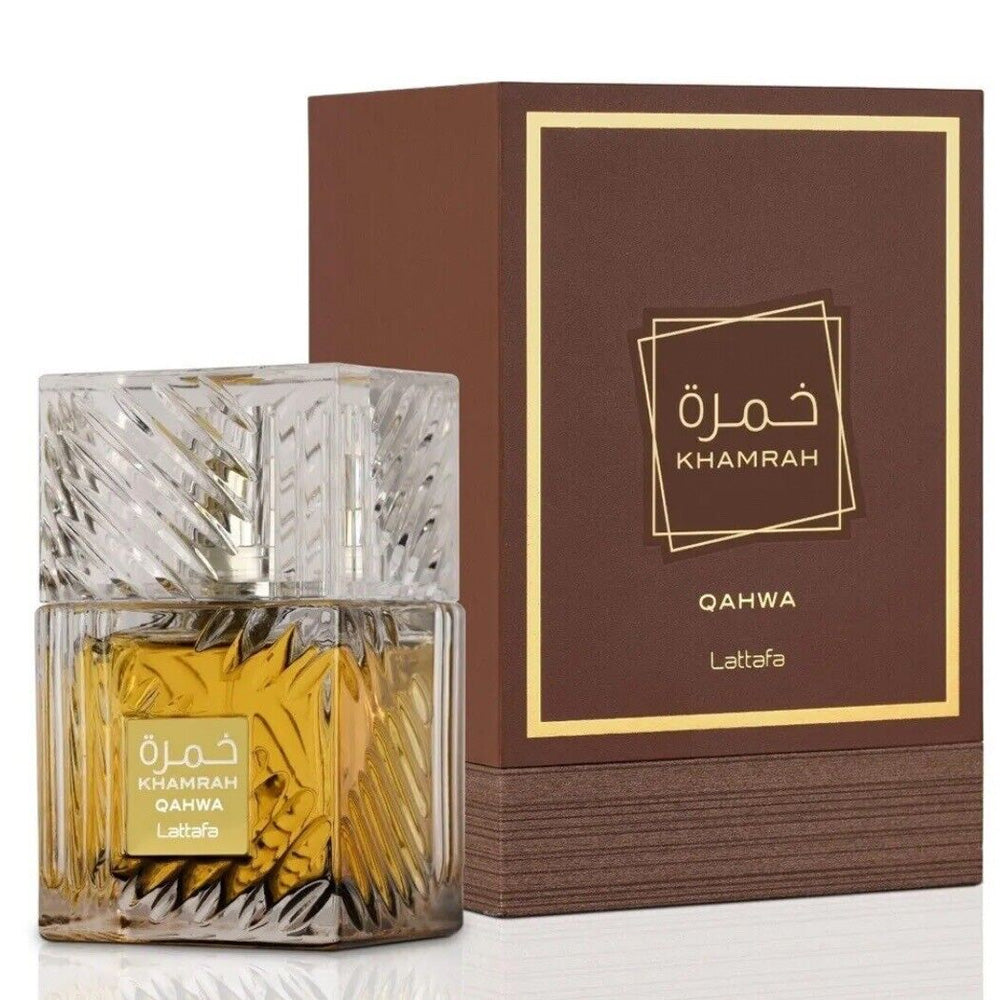 Lattafa Khamrah Qahwa Eau de Parfum Natural Spray – Oud N Aroma