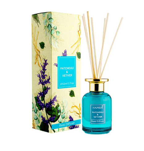 PATCHOULI & VETIVER REED DIFFUSER - 150ML