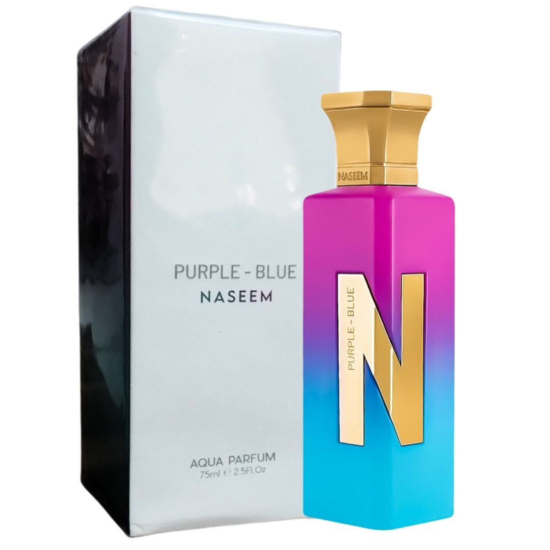 Naseem Purple-Blue Alcohol Free Perfume Eau De Parfum for Men & Women - 75 ML