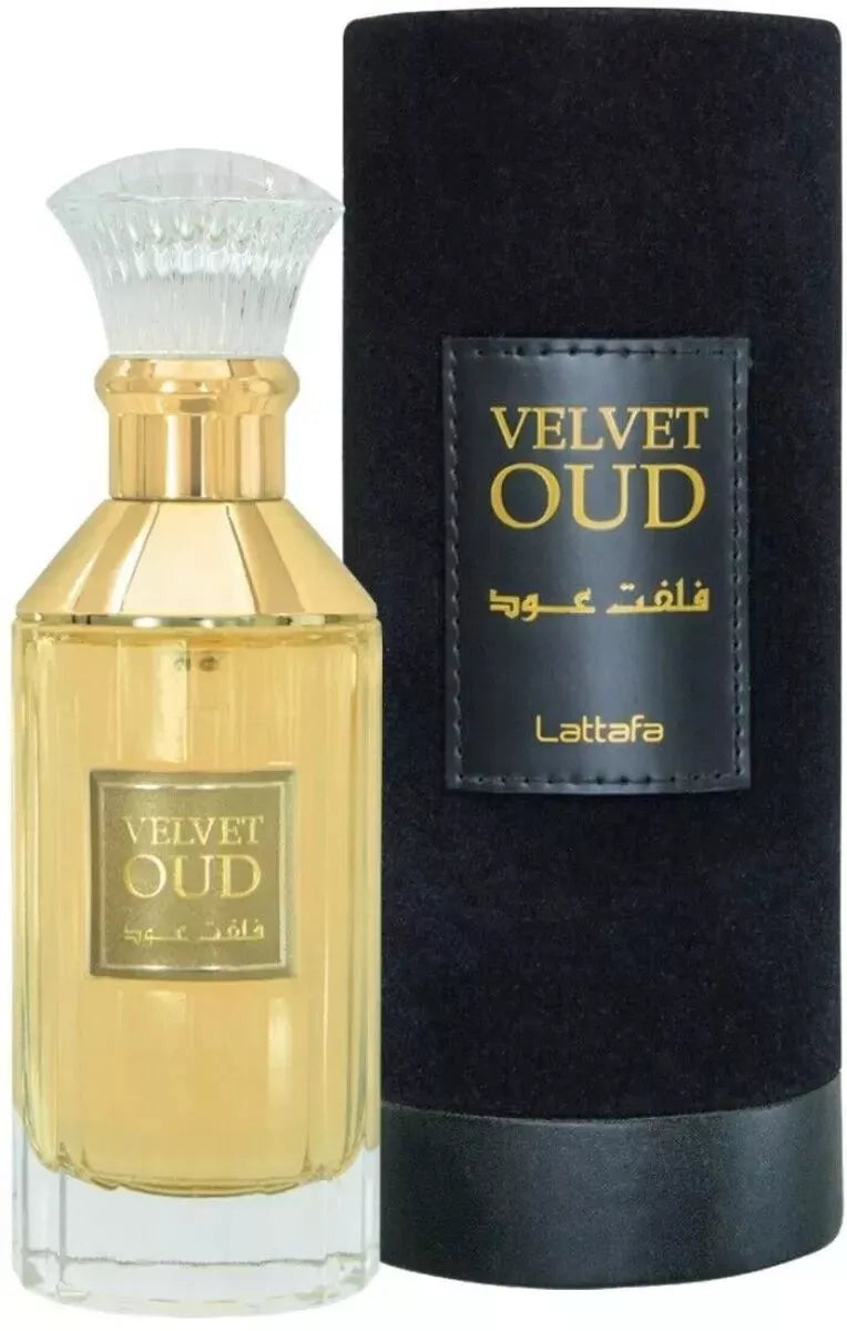 Velvet Oud by Lattafa perfume for unisex Eau De Parfum 3.4 Fl oz