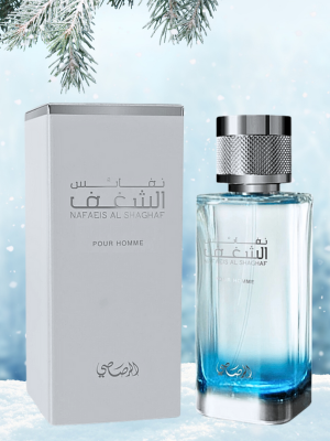 Nafaeis Al Shaghaf by Rasasi Eau De Parfum Spray 3.4 oz for Men