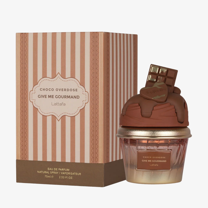 Give Me Gourmand Collection Choco Overdose EDP 75ml/2.53 fl oz by Lattafa