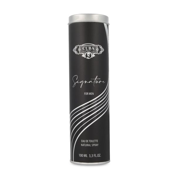 Cuba Signature by Cuba for Men Eau de Toilette Spray 3.3 oz (100ml)
