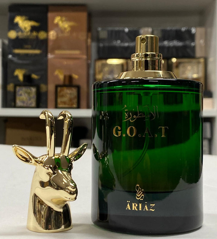 Ariaz GOAT EDP 100ml – Pineapple Birch Smoke & Ambergris Bold Fruity Chypre for Men