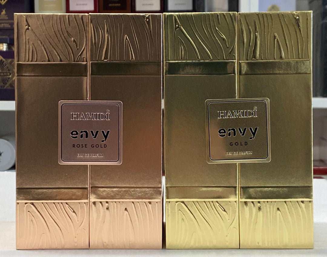 Hamidi Envy Gold & Envy Rose Gold EDP Set – 100ml Each