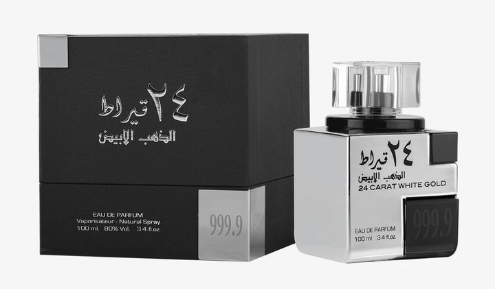 Lattafa 24 Carat White Gold EDP 100ml