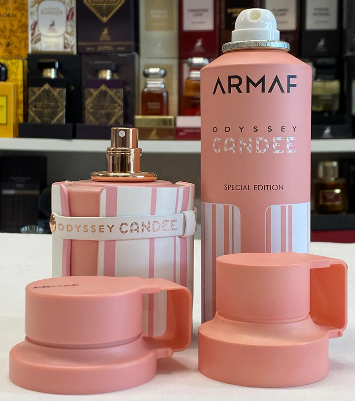 Armaf Odyssey Candee Fragrance Set – 100ml Eau de Parfum + 200ml Body Spray