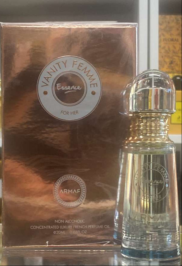Armaf Vanity Femme Essence-Concentrated Luxury French Perfume Oil-0.68 Fl Oz