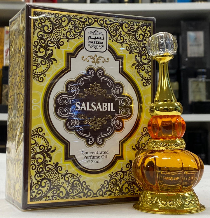 Naseem Salsabil CPO 22ml – Bergamot Peach Vanilla Musk Perfume Oil