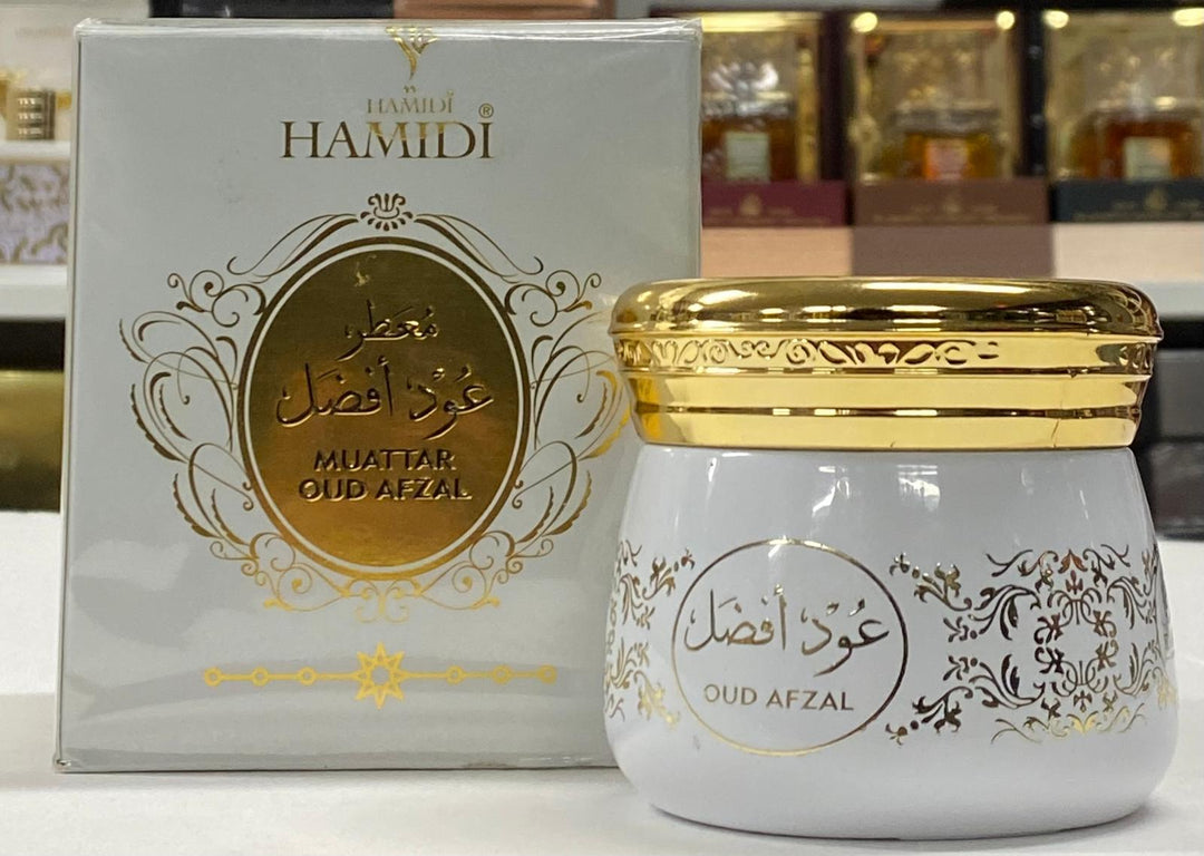 Muattar Oud Afzal Bakhoor by Hamidi | 40g
