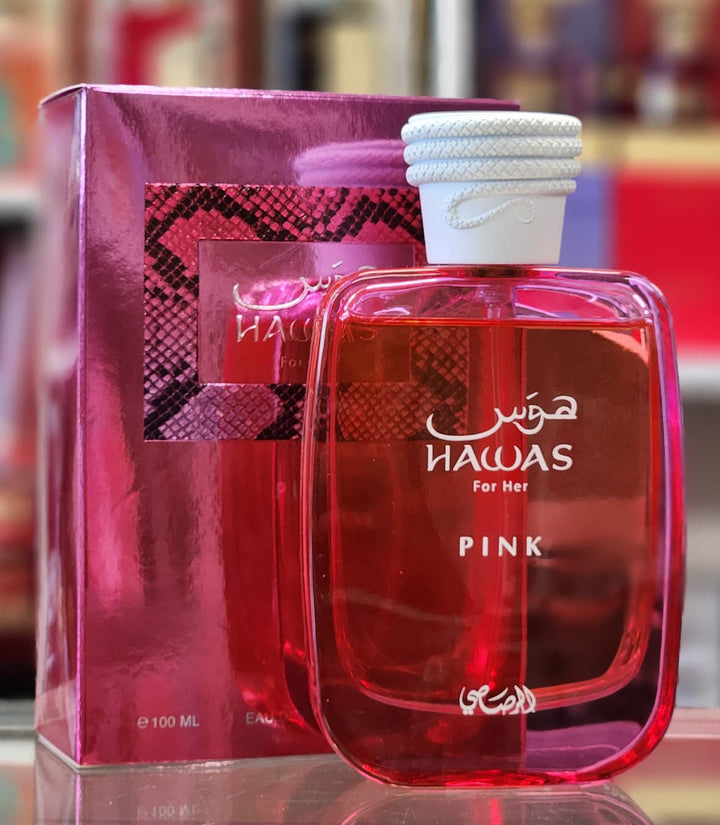 Hawas For Her Pink EDP 100ml/3.4 fl oz by Rasasi