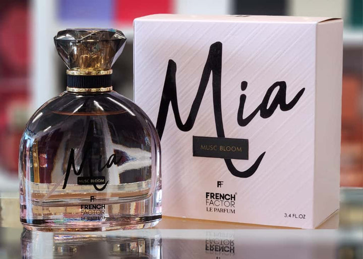 French Factor Mia Musc Bloom EDP 100ml – Plum Rose Suede Perfume for Women