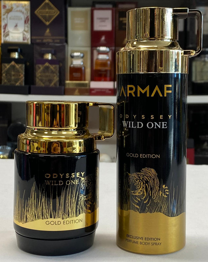 Armaf Odyssey Wild One Fragrance Set – 100ml Eau de Parfum + 200ml Body Spray