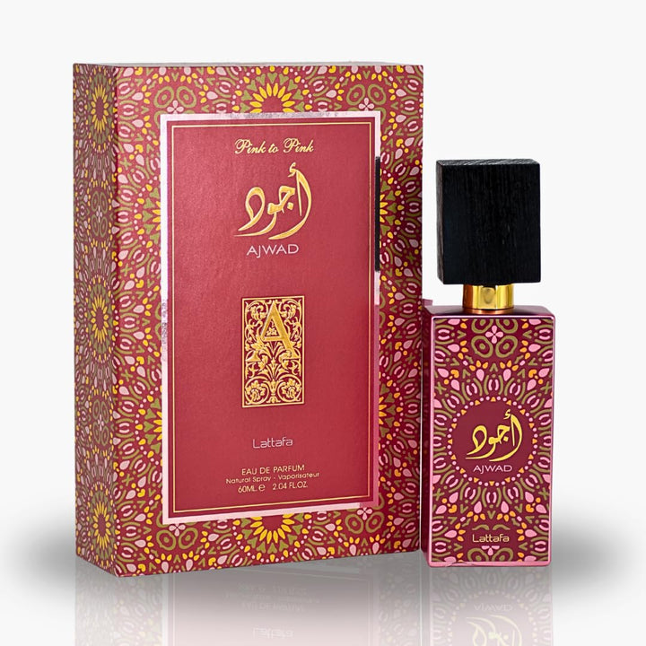 Ajwad Pink To Pink Eau De Purfum 60 ML Perfume By Lattafa