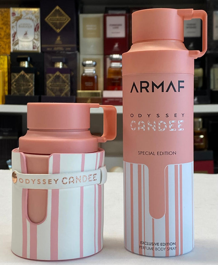 Armaf Odyssey Candee Fragrance Set – 100ml Eau de Parfum + 200ml Body Spray