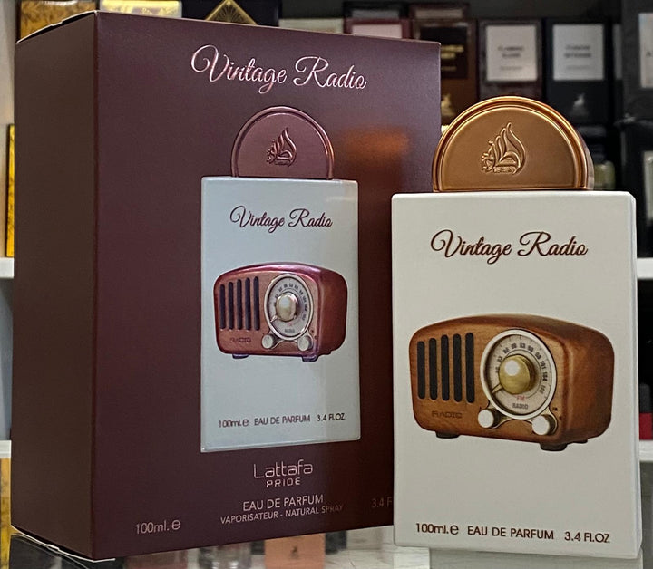 Lattafa Vintage Radio EDP 100ml/3.4 fl oz
