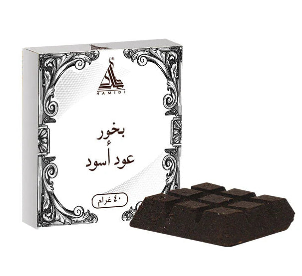 Bakhoor Black Oud Tablet by Hamidi