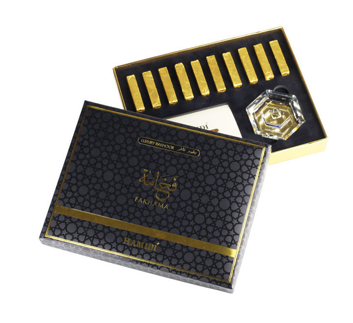 Hamidi Fakhama Luxury Bakhoor – 10 Sticks – Oud N Aroma