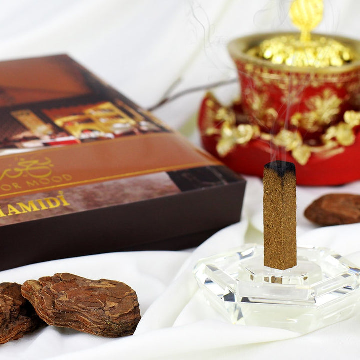 Mood Bakhoor – 10 Incense Sticks with Crystal Base – Oud N Aroma
