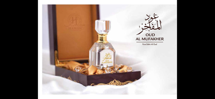 HAMIDI OUD AL MUFAKHER 6 ML CONCENTRATED PEFUME ATTAR OIL ITTAR DEHN AL OUD