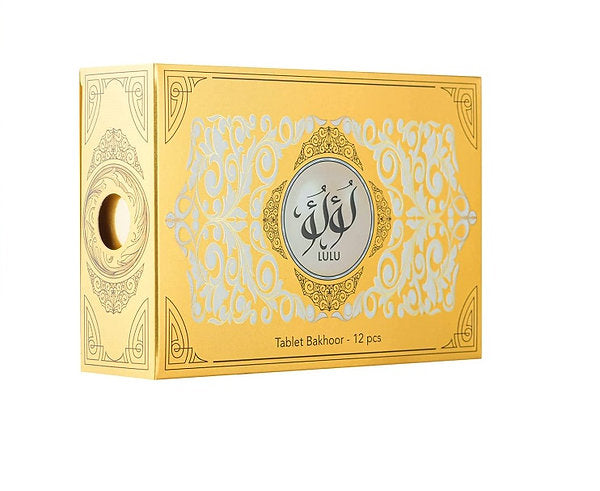 Lulu Tablet Bakhoor 12pcs by Hamidi