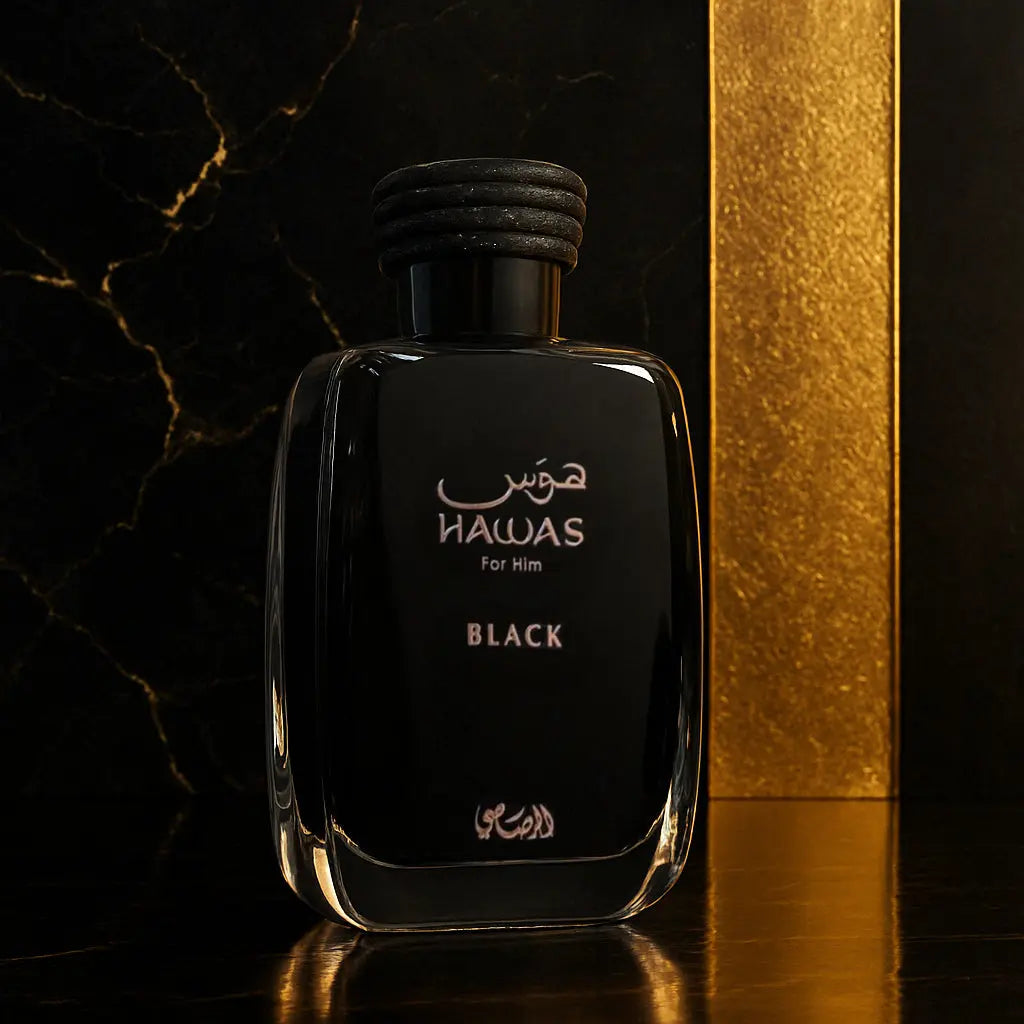Hawas For Him Black EDP 100ml/3.4 fl oz by Rasasi