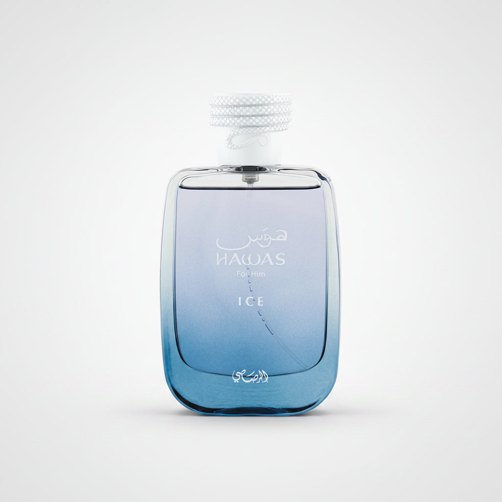Hawas Ice EDP 100ml/3.4 fl oz by Rasasi – Oud N Aroma Hawas Ice EDP 100ml/3.4 fl oz by Rasasi – Oud N Aroma