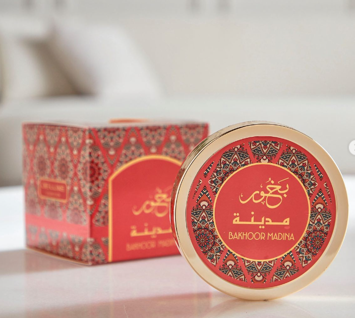 Deluxe Collection Bakhoor Madina 55g by Hamidi