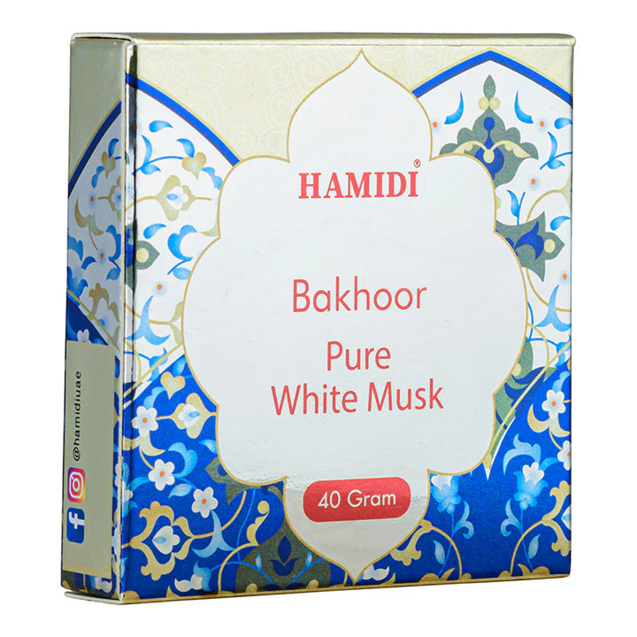 Bakhoor Pure White Musk by Hamidi
