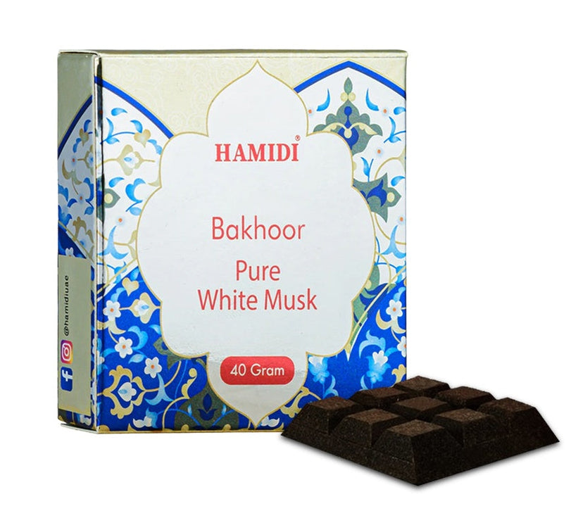 Bakhoor Pure White Musk by Hamidi