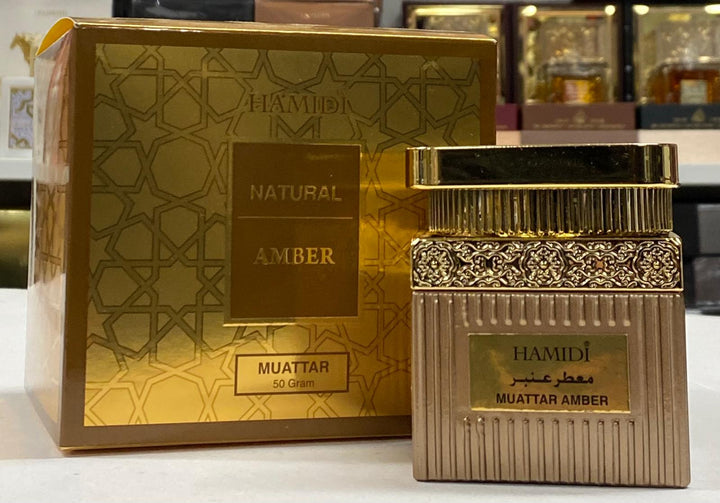 Natural Muattar Amber Bakhoor by Hamidi | 50g