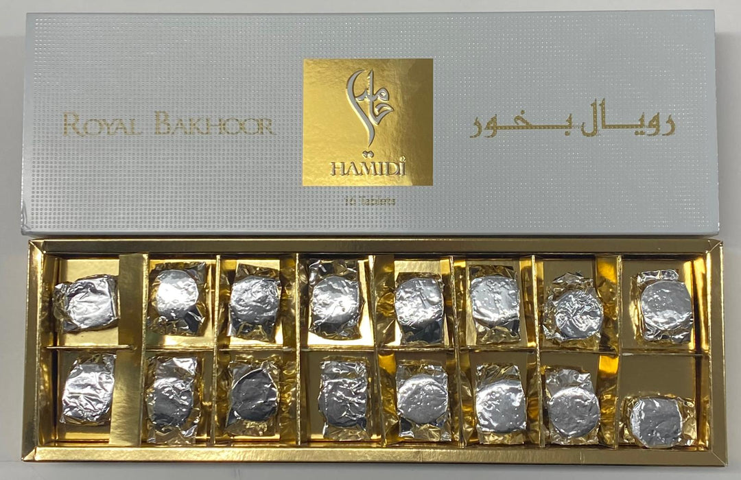 Hamidi Royal Bakhoor | 16 Tablets