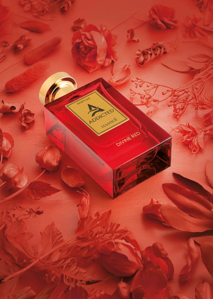 HAMIDI ADDICTED DIVINE RED EAU DE PARFUM 3.4FL OZ PERFUME SPRAY