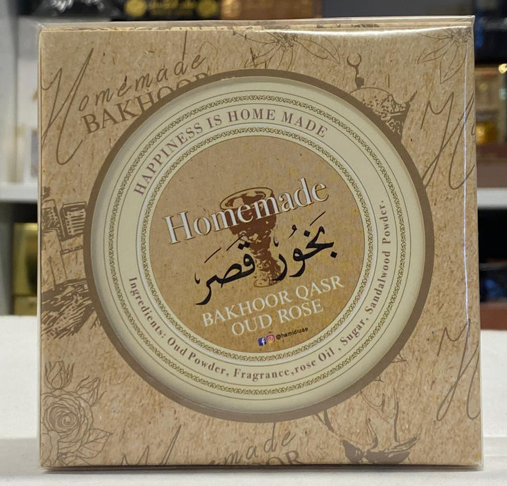 Homemade Bakhoor Qasr Oud Rose by Hamidi