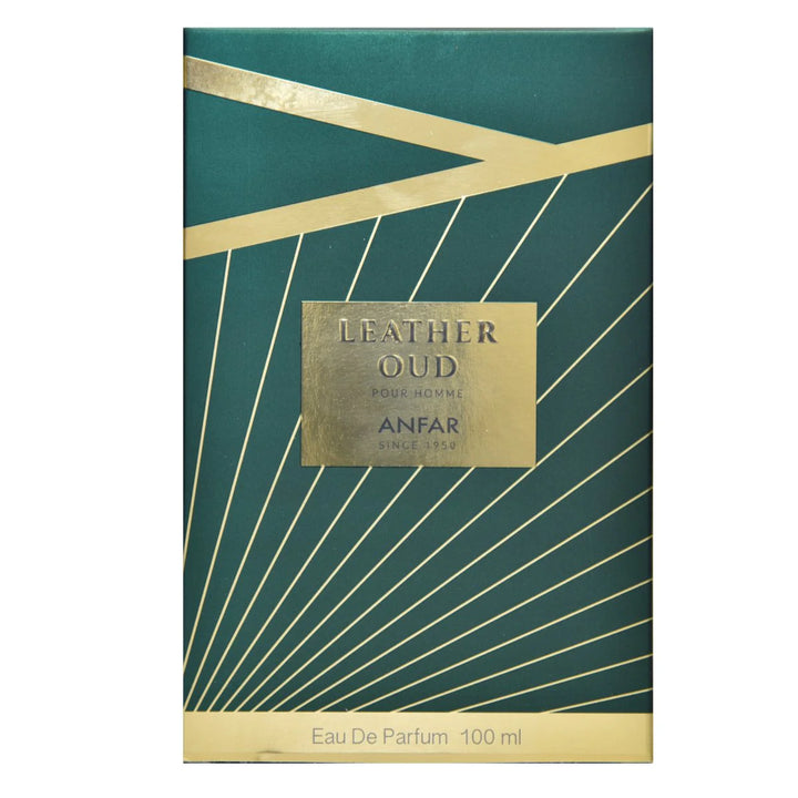 Anfar Men's Leather Oud Eau De Parfum Spray 100ml/3.4 oz