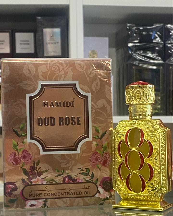 Oud Rose Pure Concentrated Perfume Oil 20 ml / .67 oz. Attar (Ittar) For Women