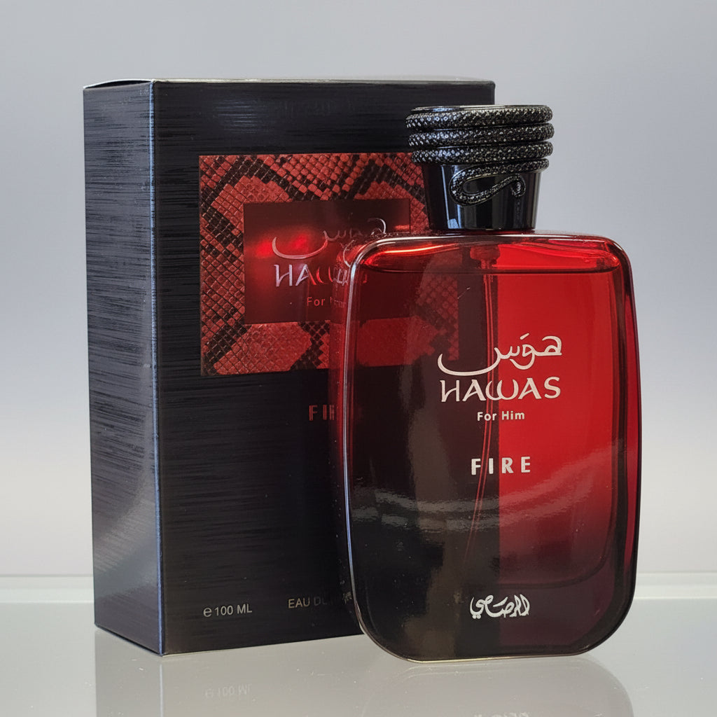 Rasasi Hawas Fire Eau de Parfum 100ml – Oud N Aroma